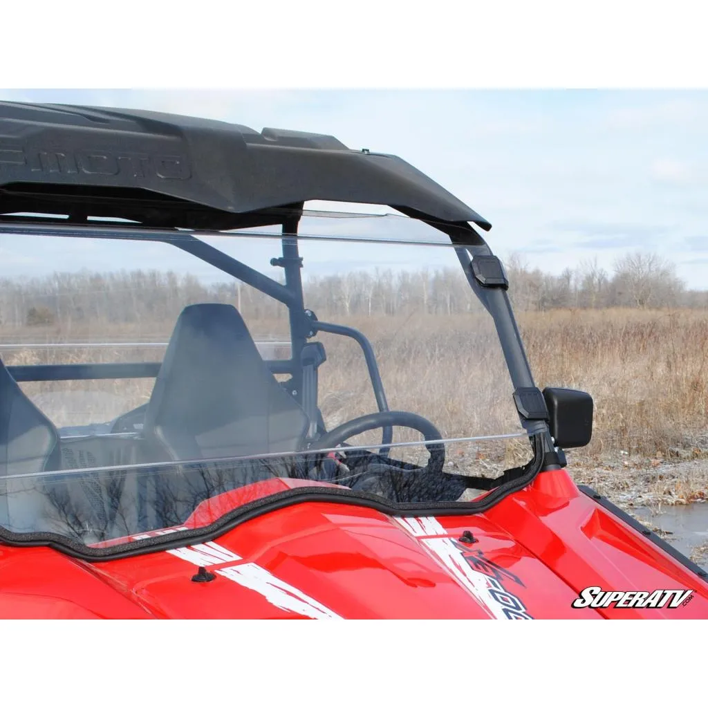 SuperATV CFMOTO ZForce 500 Scratch-Resistant Full Windshield