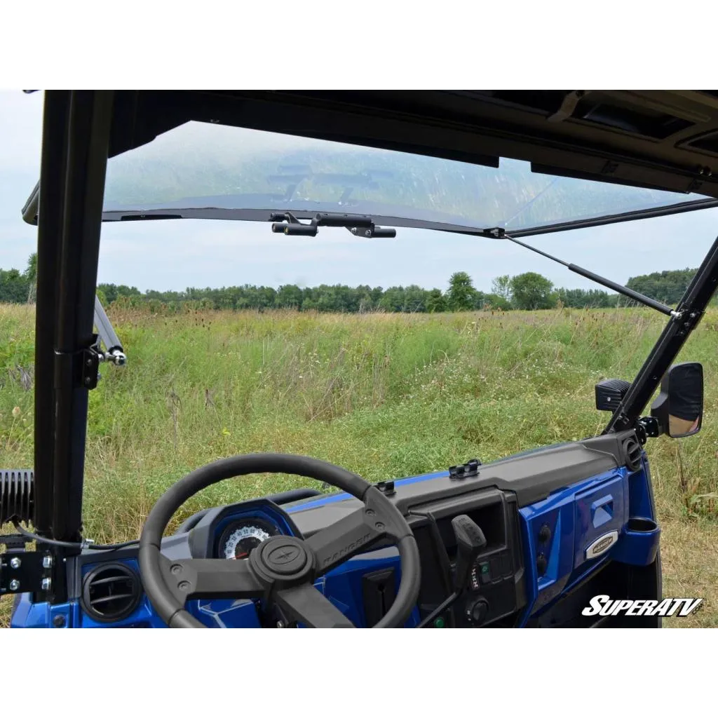 SuperATV Polaris Ranger 570 Scratch Resistant Flip Windshield