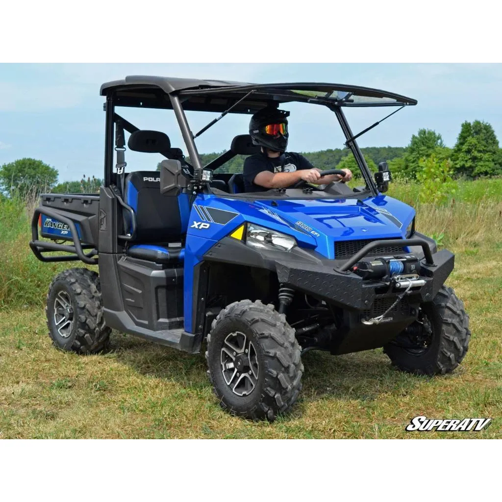 SuperATV Polaris Ranger 570 Scratch Resistant Flip Windshield