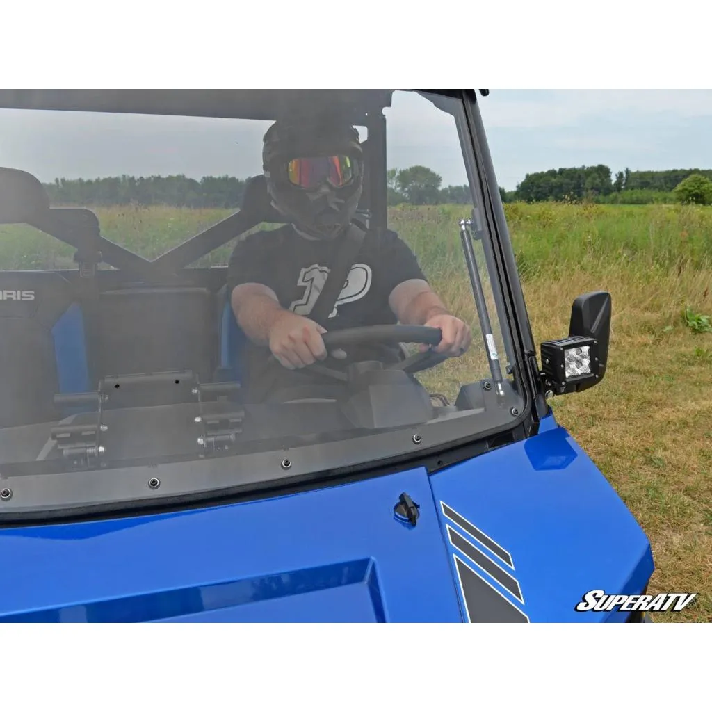 SuperATV Polaris Ranger 570 Scratch Resistant Flip Windshield