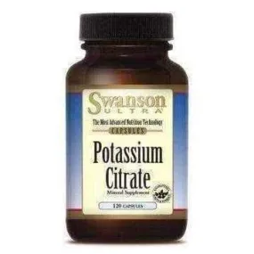 SWANSON Potassium citrate x 120 capsules