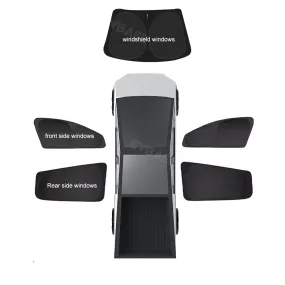 Tesla Cybertruck Side Window Sunshade Windshield Privacy Shade UV Rays Protection Sunproof Sun Visor