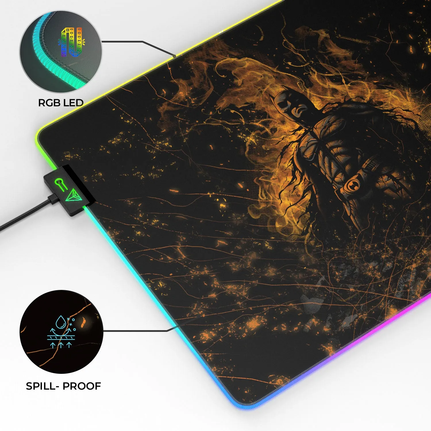 The Dark Knight Rises Gaming Mouse Pad