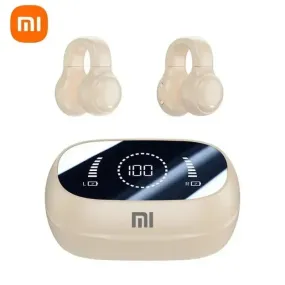 Toocki M47 Earclip Wireless Earphone Bluetooth5.3 LED Display Noise Cancelling Mini Earbuds Waterproof Sports Headset HiFi Sound