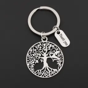 Tree of Life Hollow Metal Keychain Perfect gift for anyone