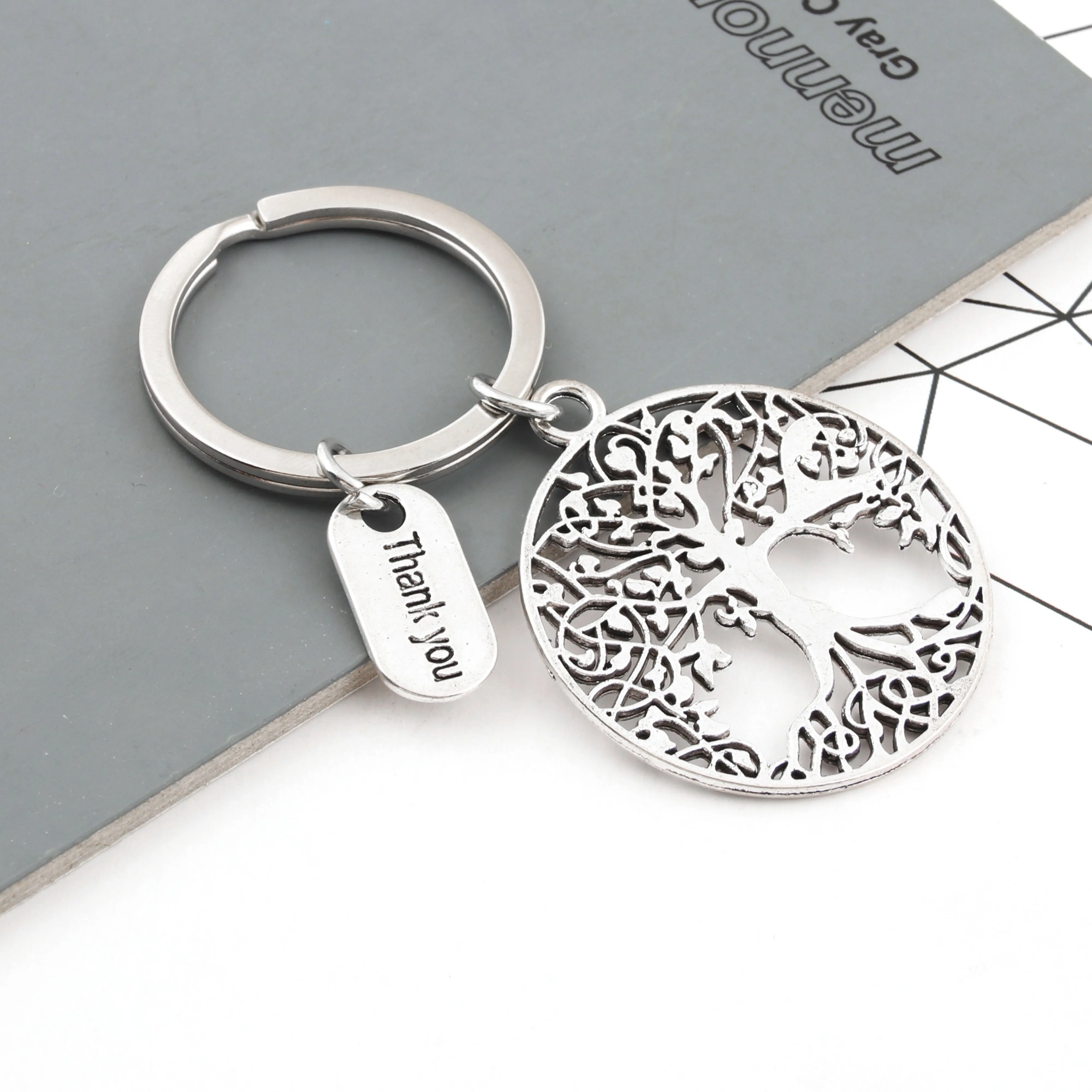 Tree of Life Hollow Metal Keychain Perfect gift for anyone