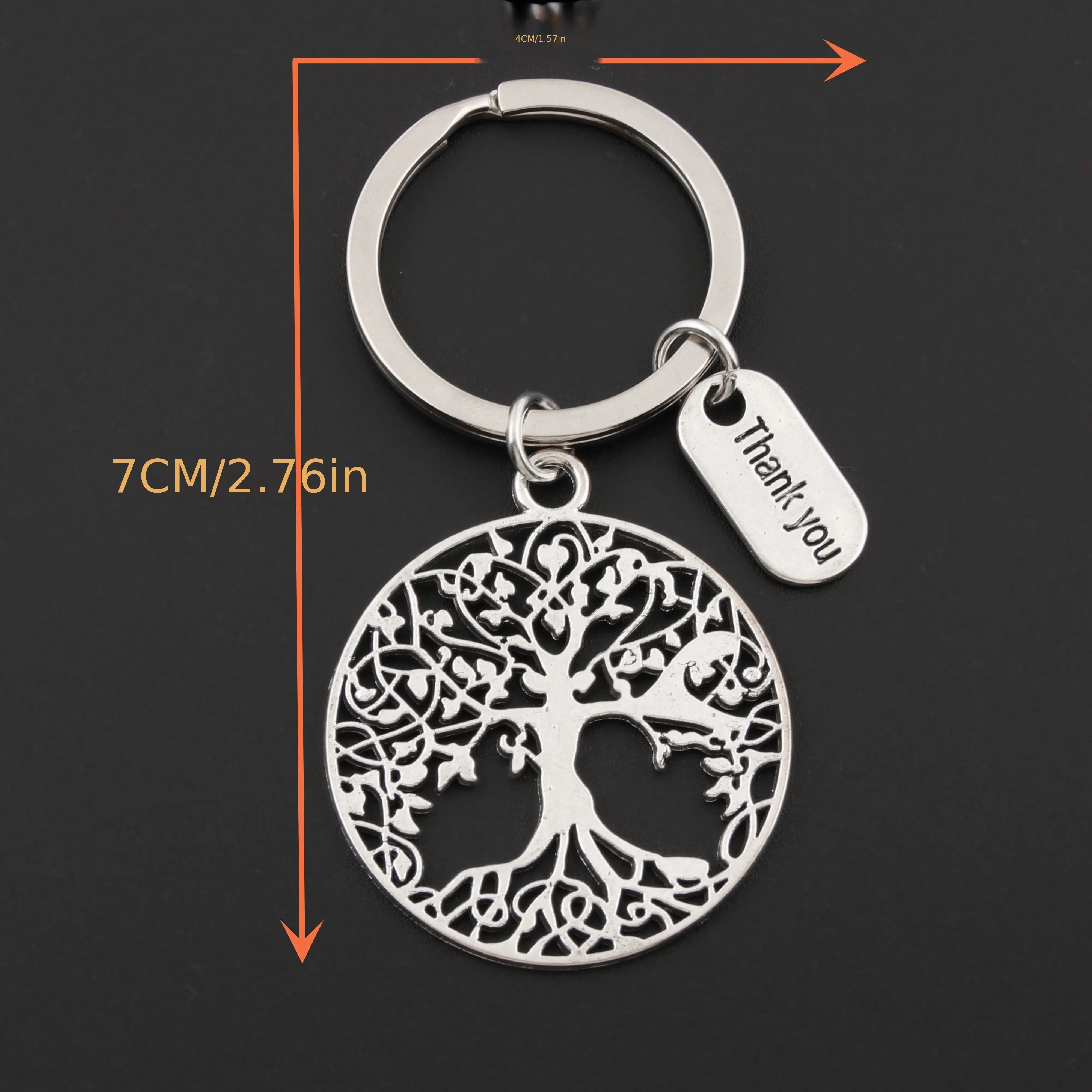 Tree of Life Hollow Metal Keychain Perfect gift for anyone