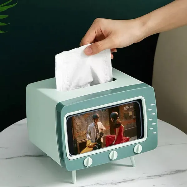 TV Tissue Box