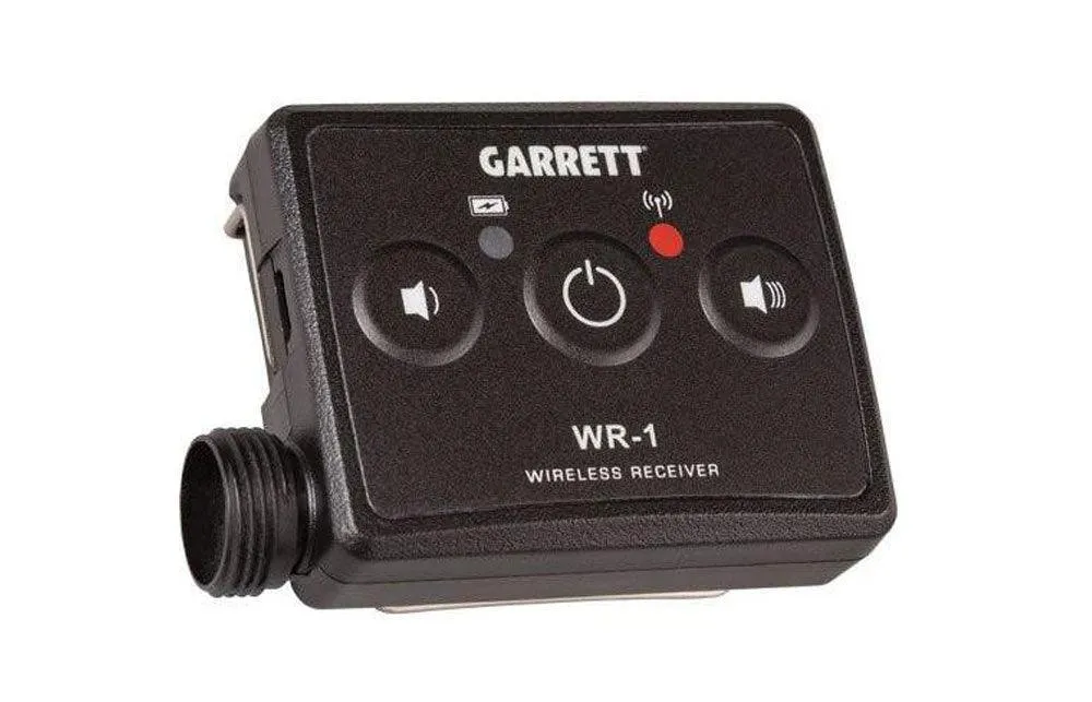 Used Garrett Z-Lynk WR-1 Wireless Receiver for 2-pin AT headphones