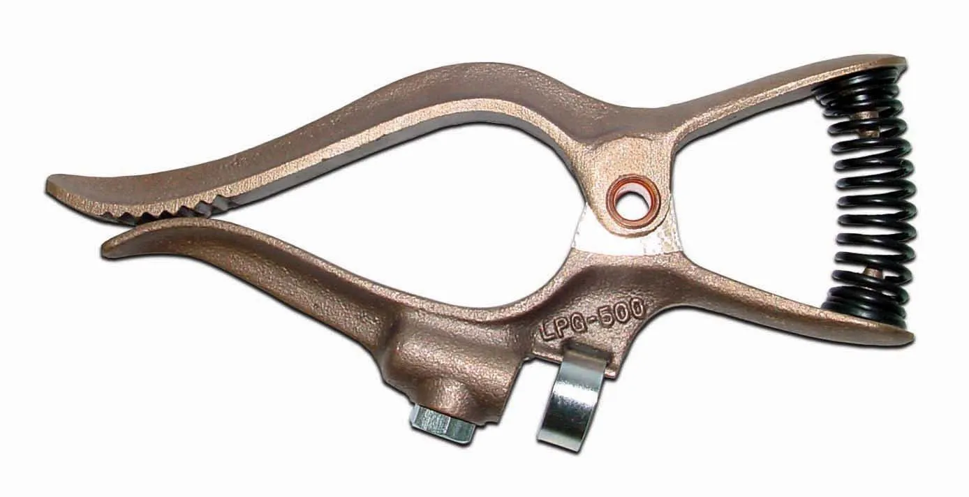 Weldmark LPG500 500 Amp Curved Jaw Ground Clamp