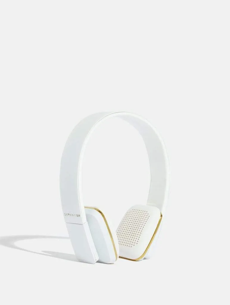 White Wireless Headphones