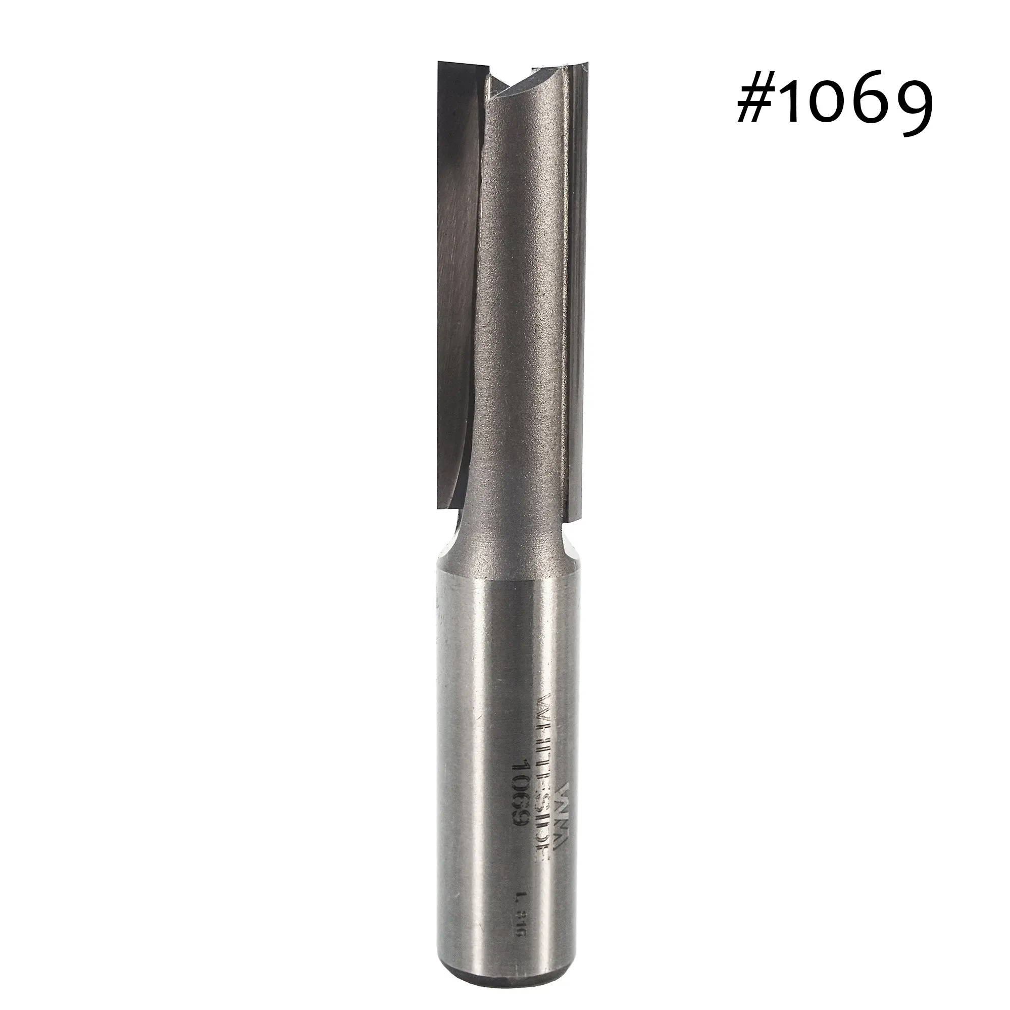 Whiteside, 1/2" Shank Straight Router Bits, Carbide Tip