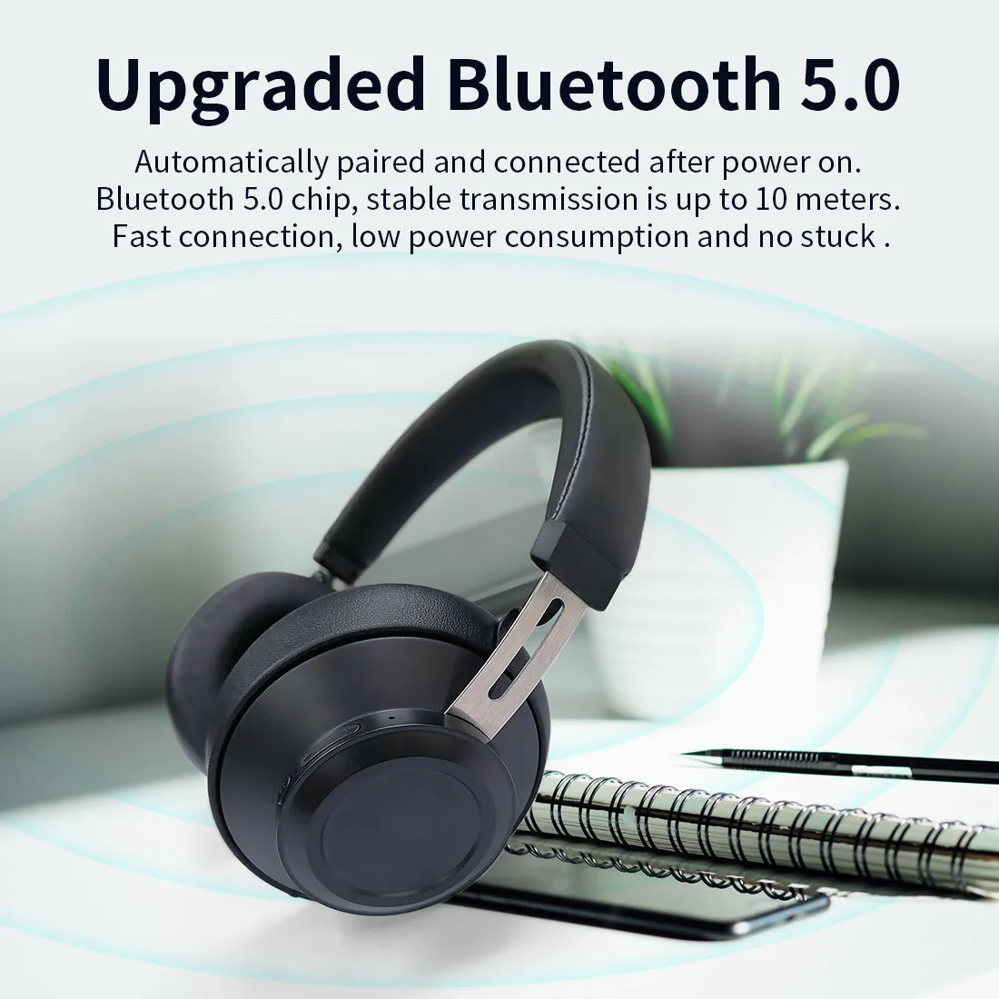 Wireless Bluetooth Headphones Over Ear