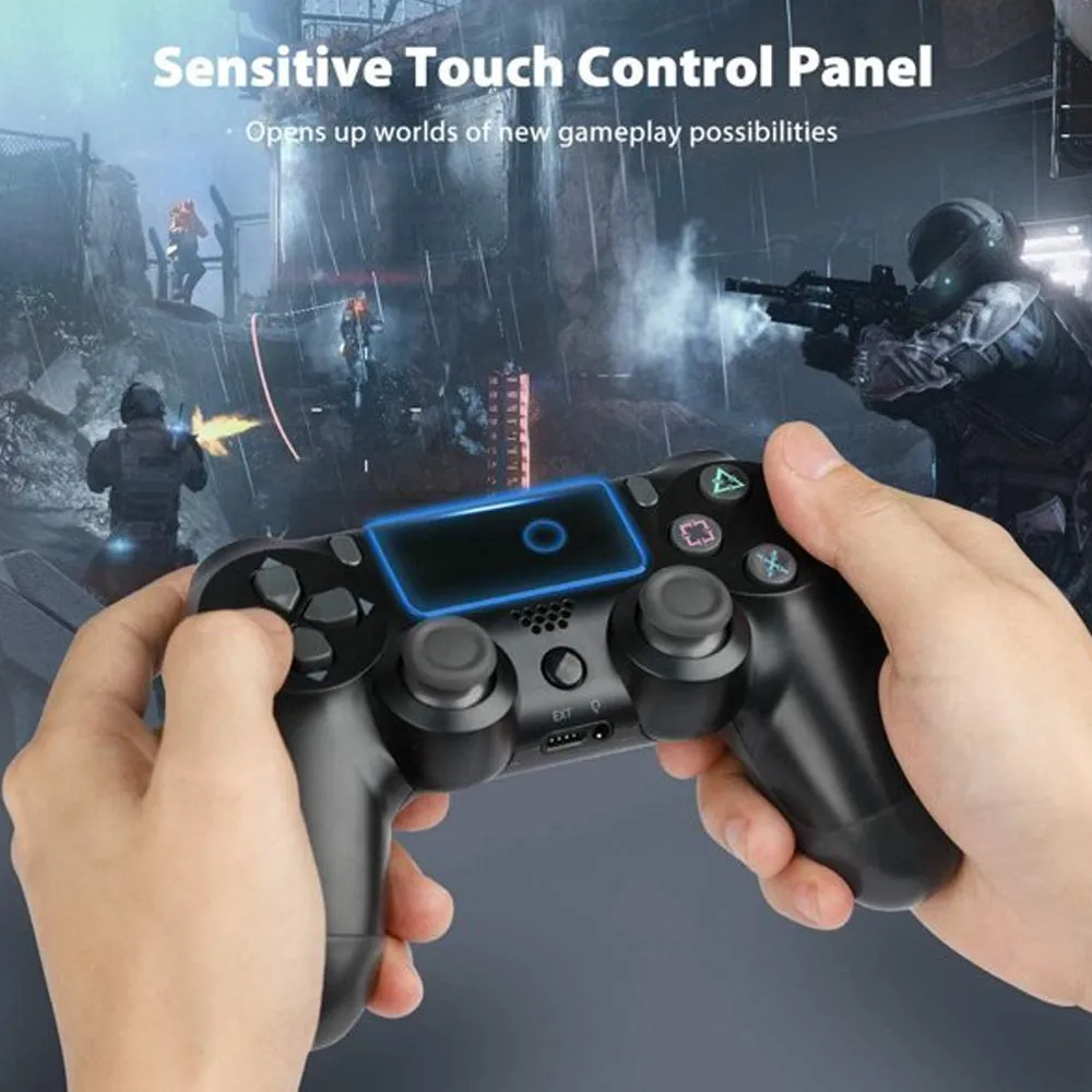 Wireless Bluetooth Joystick for PS4 Console for PlayStation Dual-shock 4