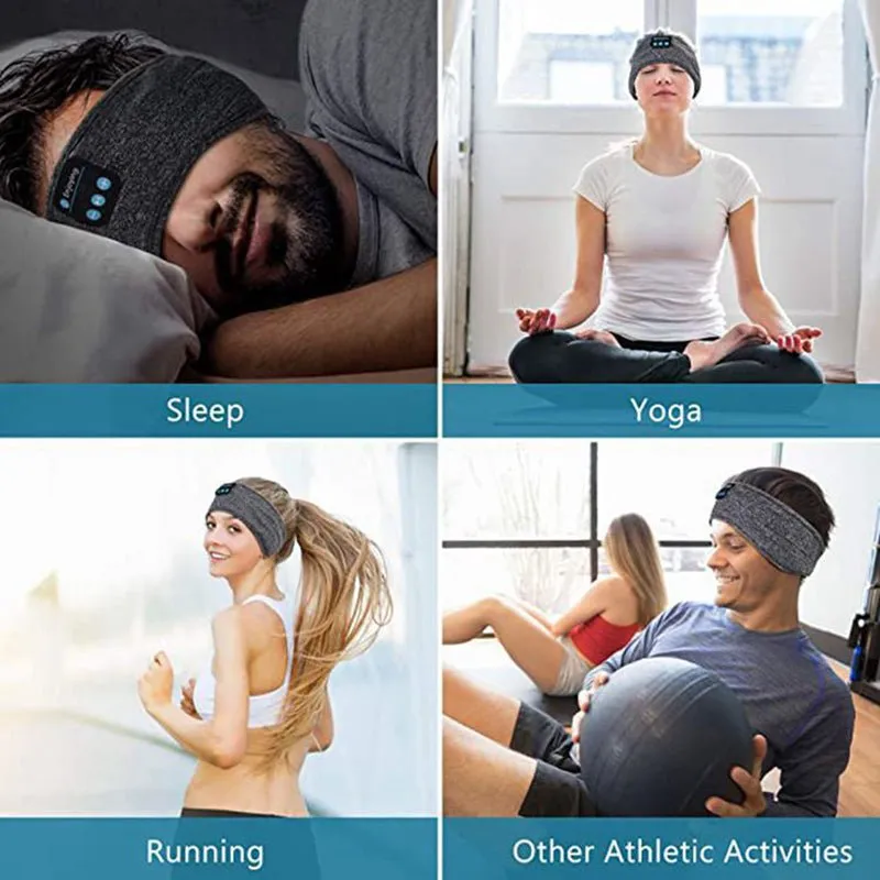 Wireless Sleeping Headphones & Sports Headband – Perfect for Sleep, Workouts, Jogging, and Insomnia Relief