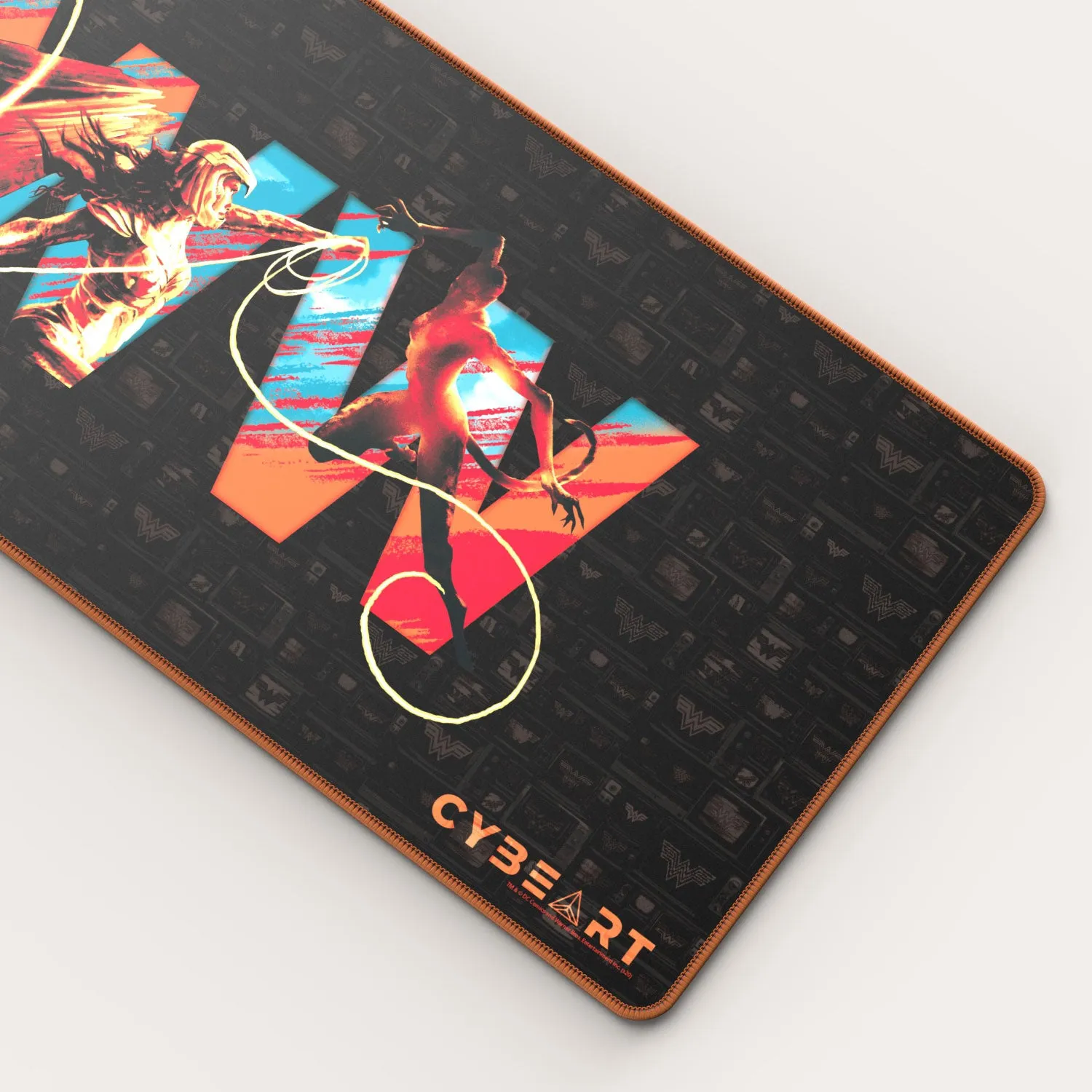 Wonder Woman Vs. Cheetah Gaming Mouse Pad