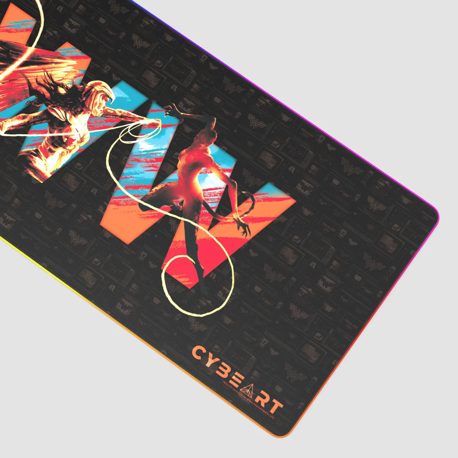 Wonder Woman Vs. Cheetah Gaming Mouse Pad