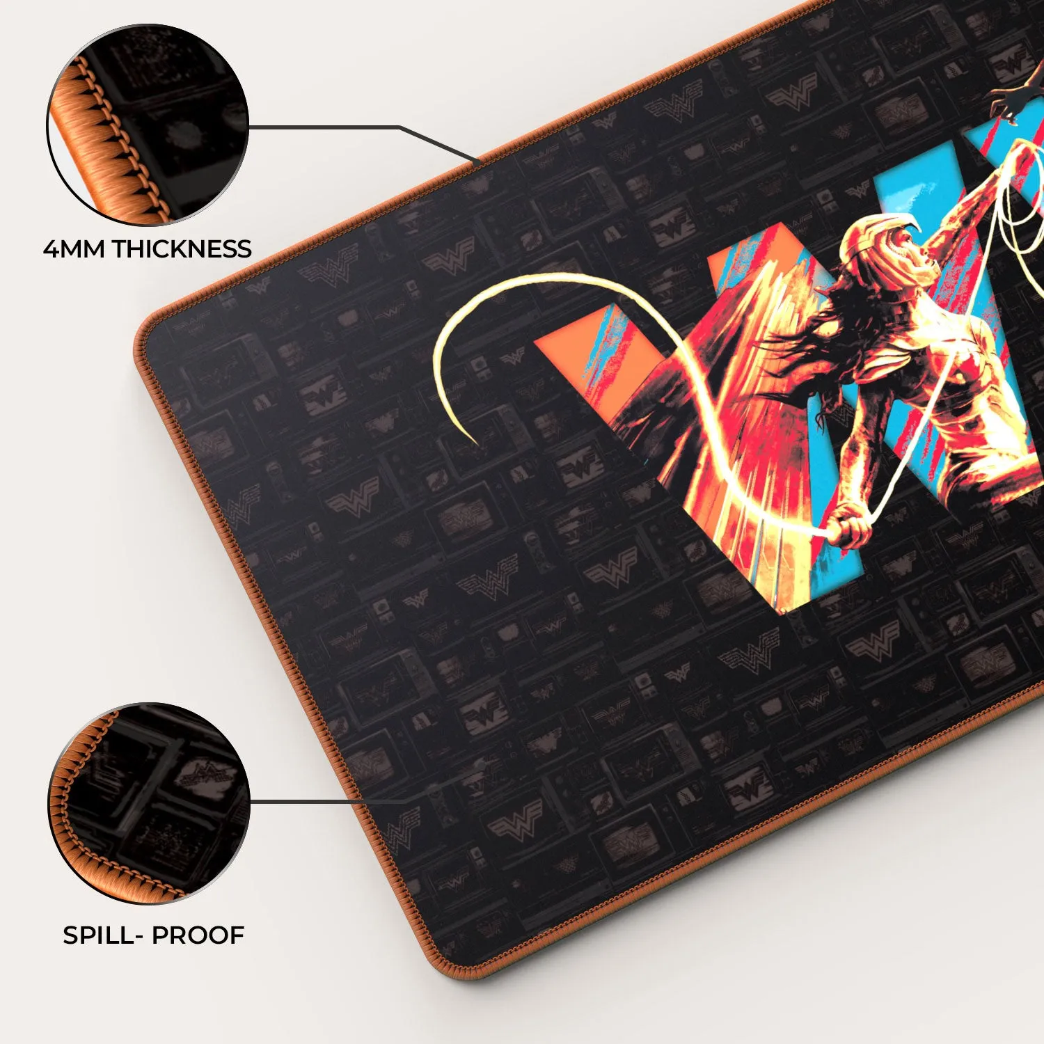 Wonder Woman Vs. Cheetah Gaming Mouse Pad