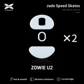 X-Raypad Jade Mouse Skates for Zowie U2