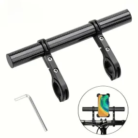 X-TIGER Bicycle Handlebar Extension Bracket Extender Frame Carbon Tube Double Extension Frame Bike Extension Frame Bicycle Clip