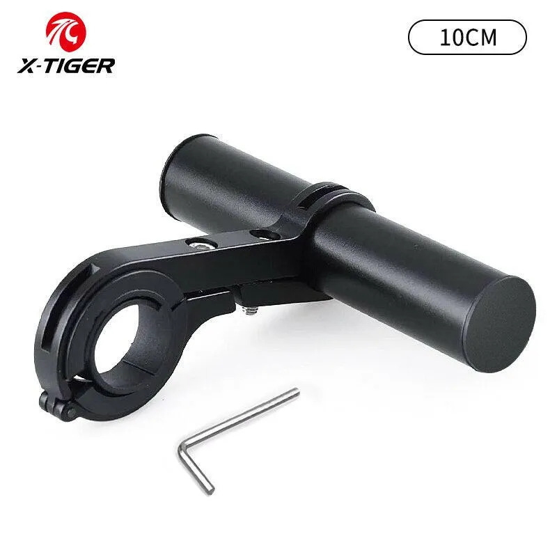 X-TIGER Bicycle Handlebar Extension Bracket Extender Frame Carbon Tube Double Extension Frame Bike Extension Frame Bicycle Clip