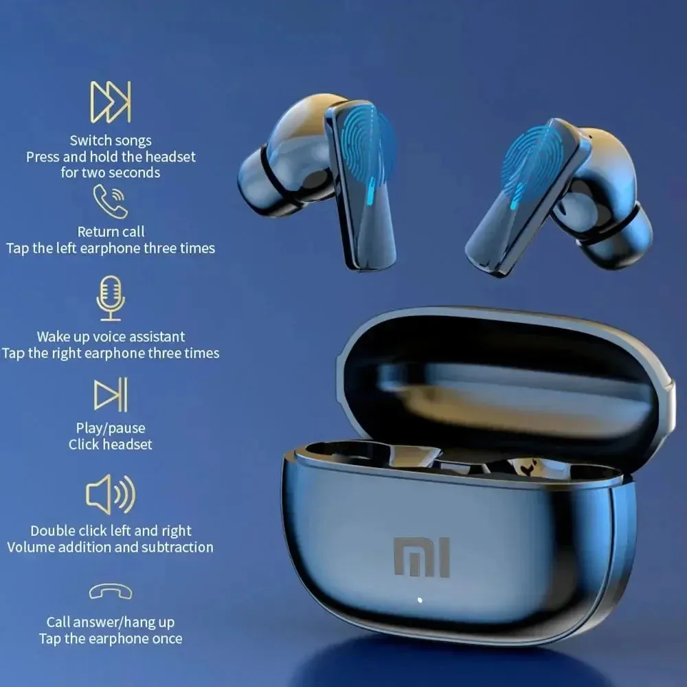 Xiaomi Mate 50 TWS Wireless Bluetooth Headset Touch Control Mic Earbuds Wireless Headphones Noise Cancelling In-Ear Handsfree