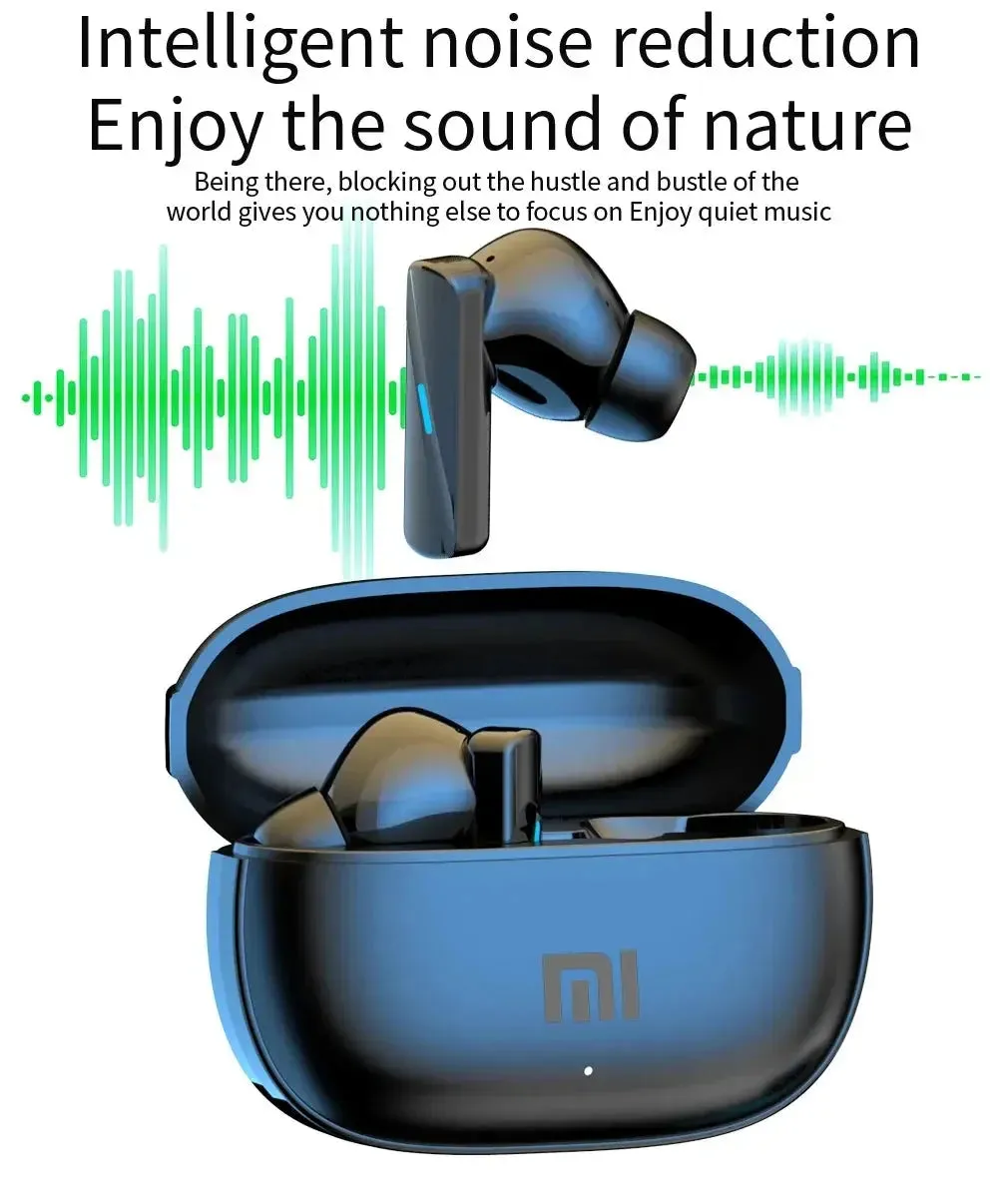 Xiaomi Mate 50 TWS Wireless Bluetooth Headset Touch Control Mic Earbuds Wireless Headphones Noise Cancelling In-Ear Handsfree