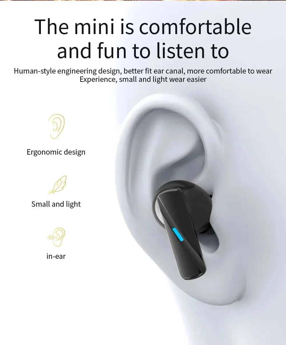 Xiaomi Mate 50 TWS Wireless Bluetooth Headset Touch Control Mic Earbuds Wireless Headphones Noise Cancelling In-Ear Handsfree