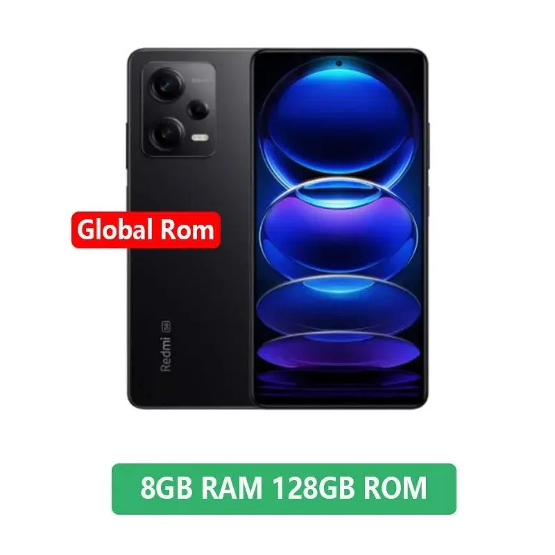 Xiaomi Redmi Note 12 Pro 5G Smartphone - 50MP Camera, 5000mAh Battery, 67W Fast Charge, MTK Dimensity 1080, Global Rom