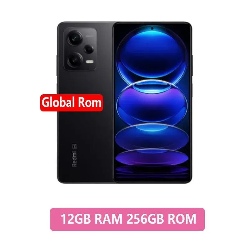 Xiaomi Redmi Note 12 Pro 5G Smartphone - 50MP Camera, 5000mAh Battery, 67W Fast Charge, MTK Dimensity 1080, Global Rom