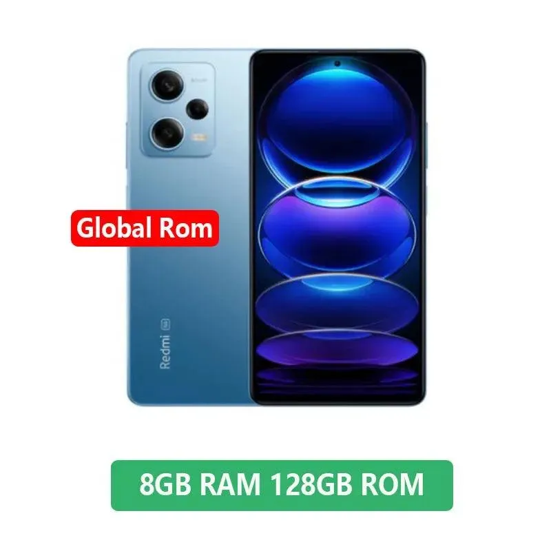 Xiaomi Redmi Note 12 Pro 5G Smartphone - 50MP Camera, 5000mAh Battery, 67W Fast Charge, MTK Dimensity 1080, Global Rom