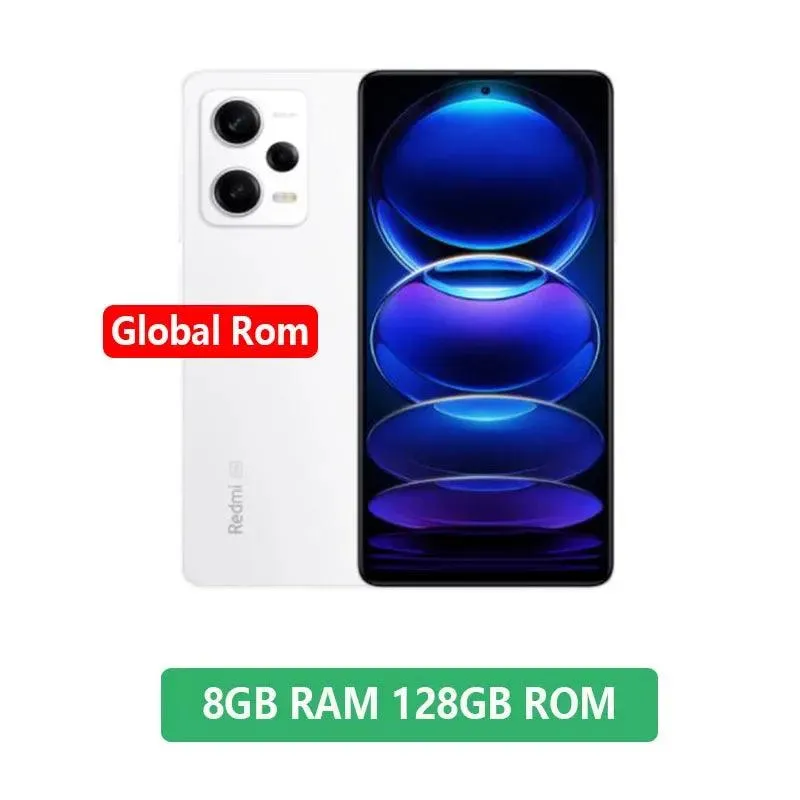 Xiaomi Redmi Note 12 Pro 5G Smartphone - 50MP Camera, 5000mAh Battery, 67W Fast Charge, MTK Dimensity 1080, Global Rom