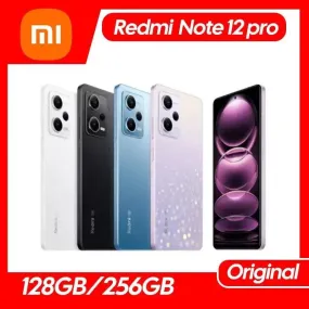 Xiaomi Redmi Note 12 Pro 5G Smartphone - 50MP Camera, 5000mAh Battery, 67W Fast Charge, MTK Dimensity 1080, Global Rom