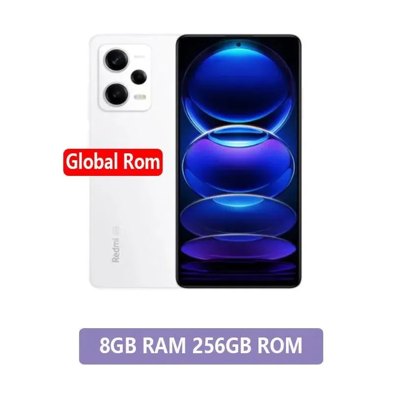 Xiaomi Redmi Note 12 Pro 5G Smartphone - 50MP Camera, 5000mAh Battery, 67W Fast Charge, MTK Dimensity 1080, Global Rom