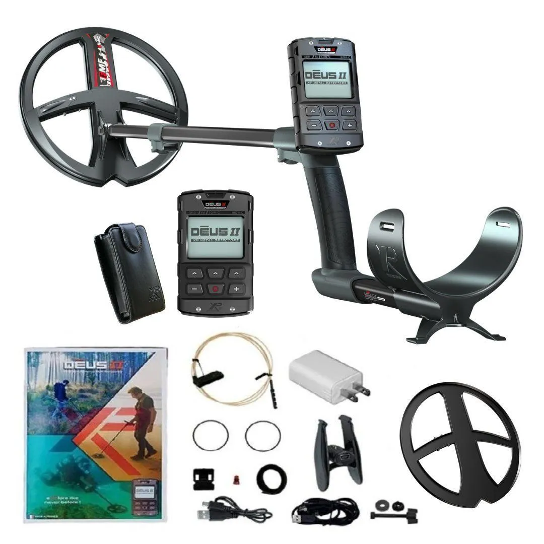 XP Deus II (2) RC Metal Detector Black Friday Promo Combo