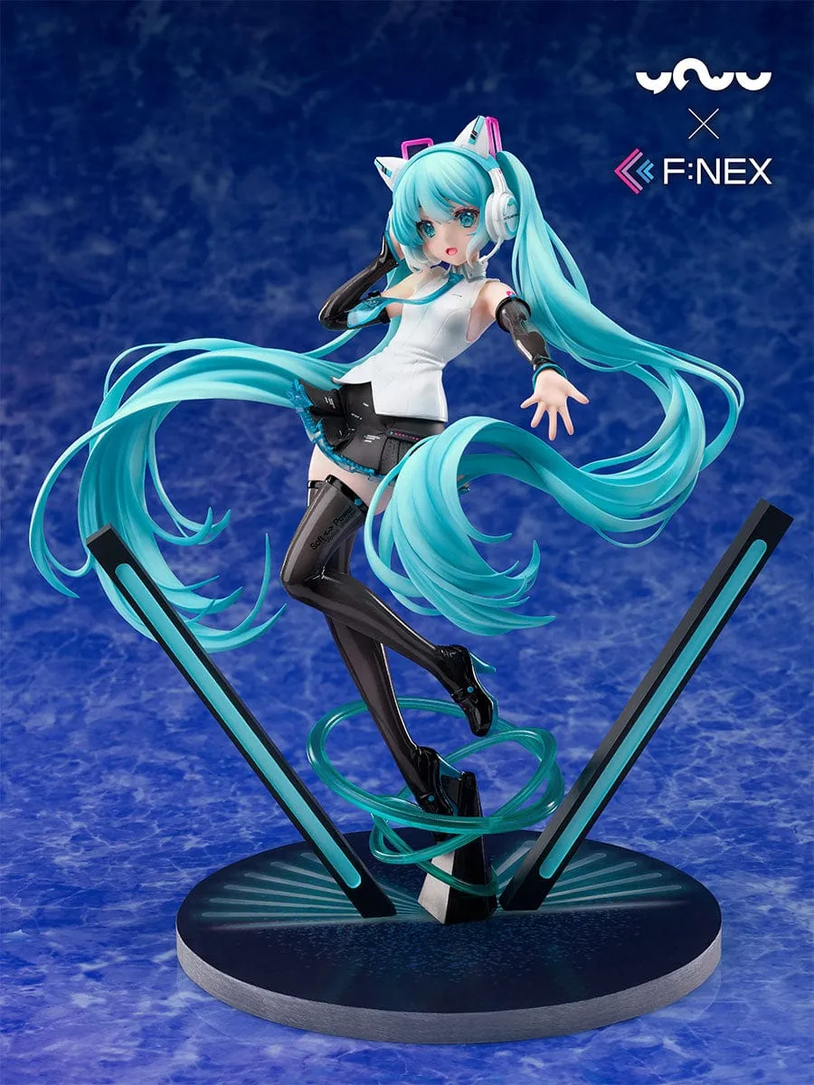 YOWU×F:NEX HATSUNE MIKU CAT EAR HEADPHONE Ver. 1/7 Scale Figure