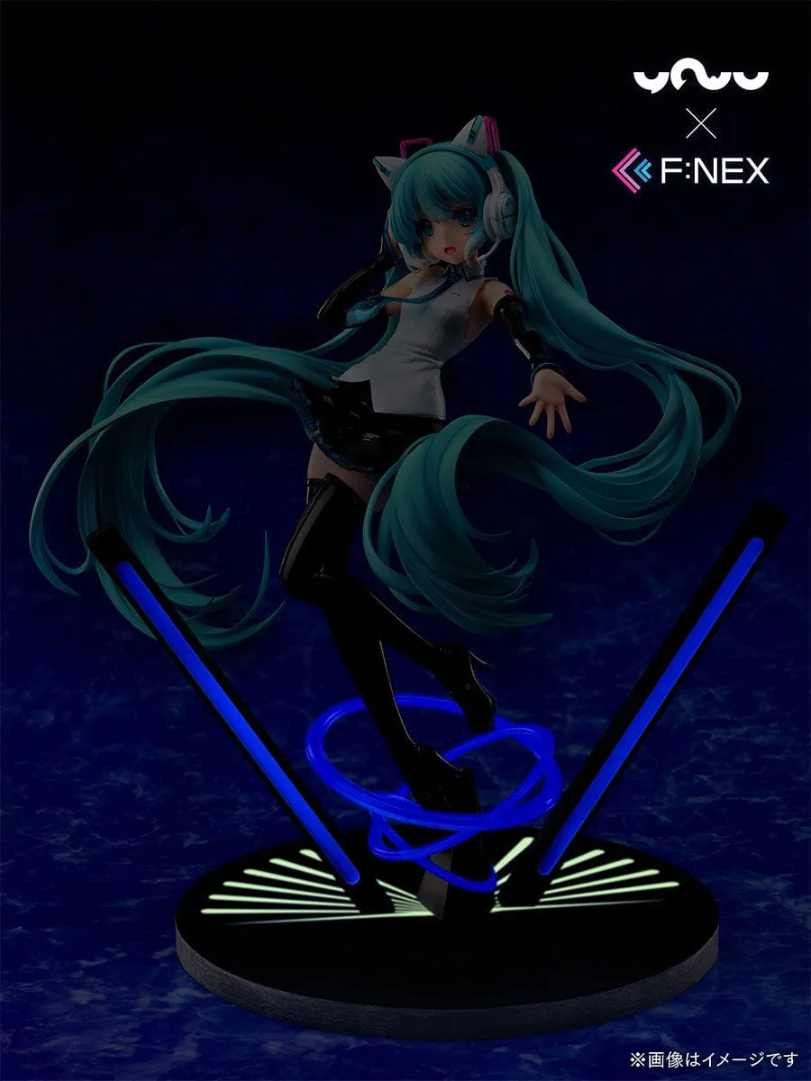 YOWU×F:NEX HATSUNE MIKU CAT EAR HEADPHONE Ver. 1/7 Scale Figure