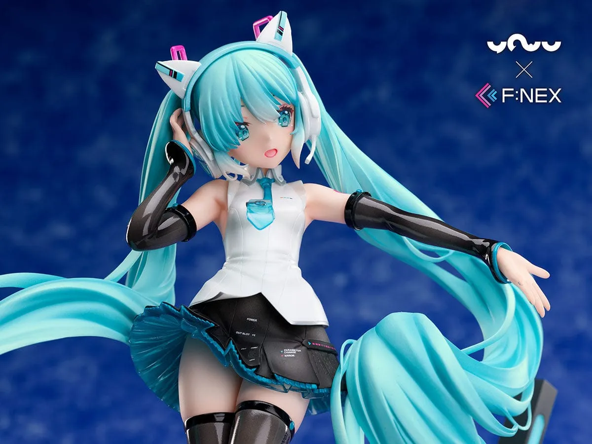 YOWU×F:NEX HATSUNE MIKU CAT EAR HEADPHONE Ver. 1/7 Scale Figure