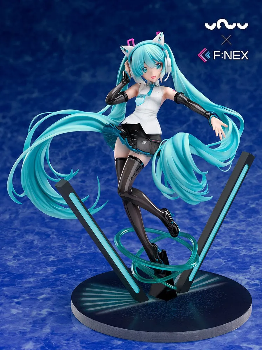 YOWU×F:NEX HATSUNE MIKU CAT EAR HEADPHONE Ver. 1/7 Scale Figure