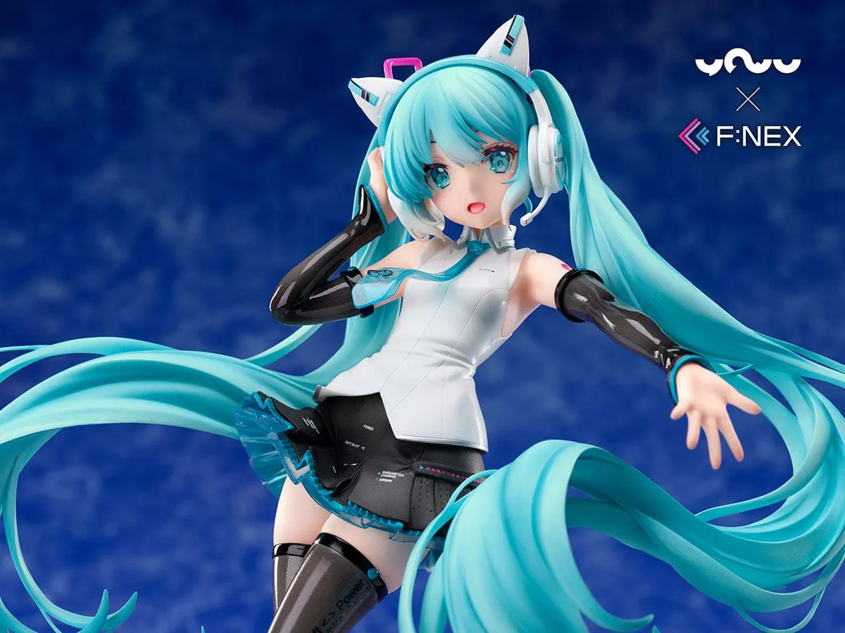 YOWU×F:NEX HATSUNE MIKU CAT EAR HEADPHONE Ver. 1/7 Scale Figure