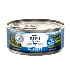 ZIWI Peak Lamb Canned Wet Cat Food